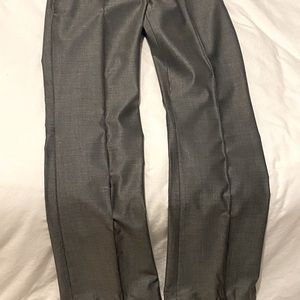 John Galliano Hi-Low Grey Trousers